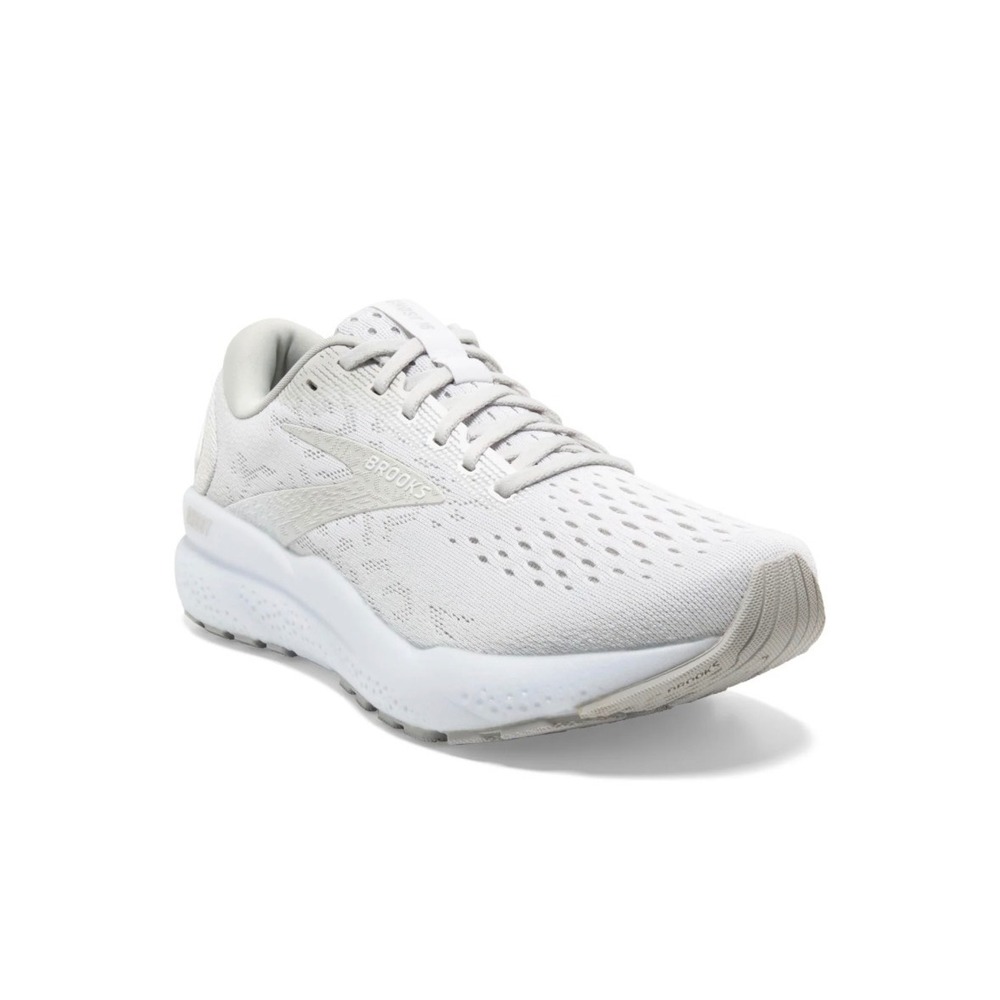 Brooks Ghost 16 Womens 8.5 Running Shoes White Neutral Cushion
